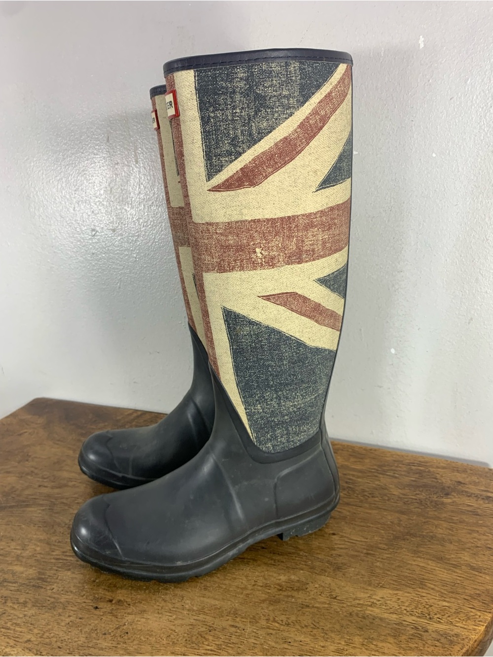 Vintage Y2K Hunter Union Jack Rain Boots